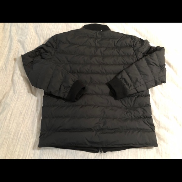 ❌❌❌SOLDTheory Down Bomber Black Jacket - Picture 5 of 8